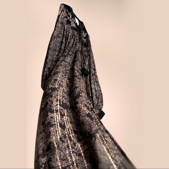 Embroidered Printed Kimono - Picture 10 of 12